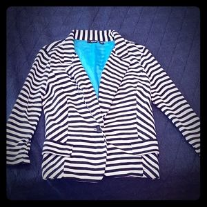 *Statement Piece* Striped Blazer Sz. L